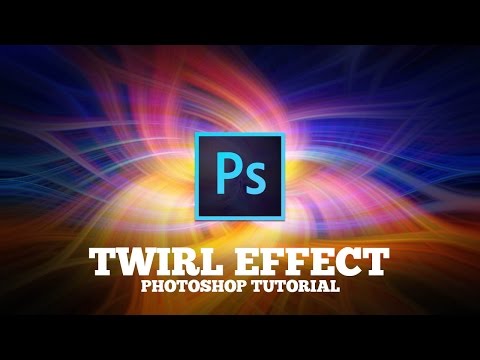 PHOTOSHOP - How to make a Twirl Effect