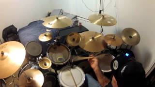 Dennis drumming to Jingle Bell Rock by Randy Travis (cover)