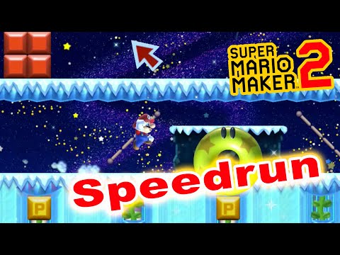 Super Mario Maker 2 – Speedrun levels Course World #4