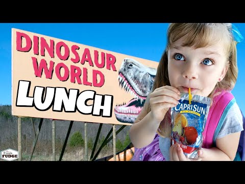 Lunch On The Go at Dinosaur World 🦎 Field Trip Friday