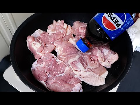 닭다리 굽지 말고 콜라만 부으세요