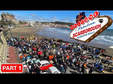 The Scarborough National Scooter Rally 2025 Part 1 The ride in from AF Rayspeed 🛵💨