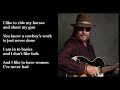 Hank Williams Jr. -  Women I've Never Had LYRICS