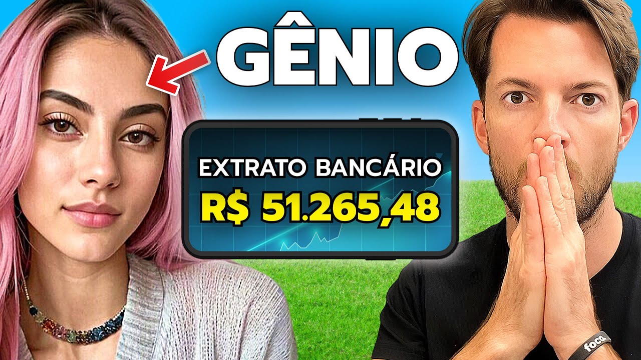 "Ela" ganha R$50.000+ por MÊS com Inteligência Artificial