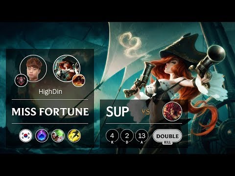 Miss Fortune Support vs Zyra - KR Grandmaster Patch 9.18