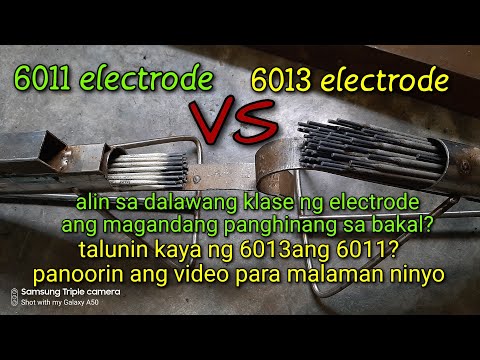 (Reupload)6013 or 6011 alin ang madaling panghinang sa fillet at overlap position