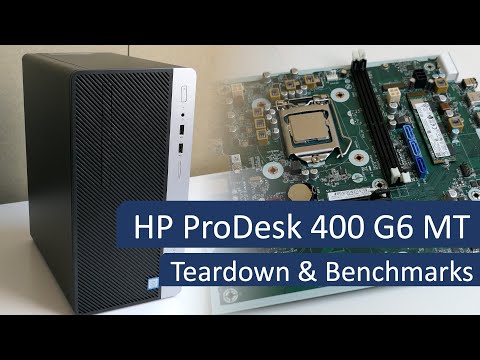 HP ProDesk 400 G6 MT - Teardown and Benchmarking