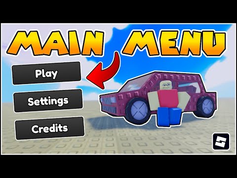 Make a dynamic Main Menu in Roblox Studio