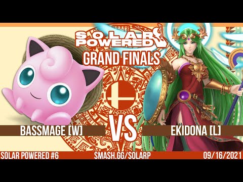 Solar Powered #6 - SSBU - LVD | BassMage [W] (Jigglypuff) vs. Ekidona [L] (Palutena) - Grand Finals