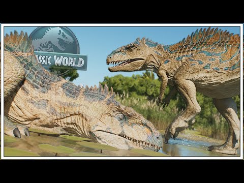A Giganotosaurus Family Gets Released Into The EcoSystem... | Jurassic World Evolution 3 [Ep3]