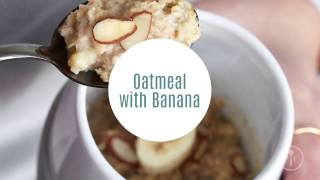 Oatmeal with Banana with the Ceramic Egg Cooker | Pampered Chef