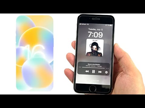 iOS 16 Public Beta 1 NEW MUSIC UI 🥰