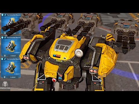 The Quad Behemoth Avenger - With Potential Insane 197,000 Damage Per Second! | War Robots