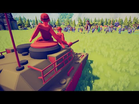 MODERN TANK vs EVERY UNIT! - Totally Accurate Battle Simulator (TABS New Legacy Faction Update)