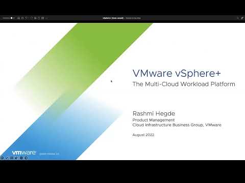 October 2022 TAM Customer Webinar - vSphere+