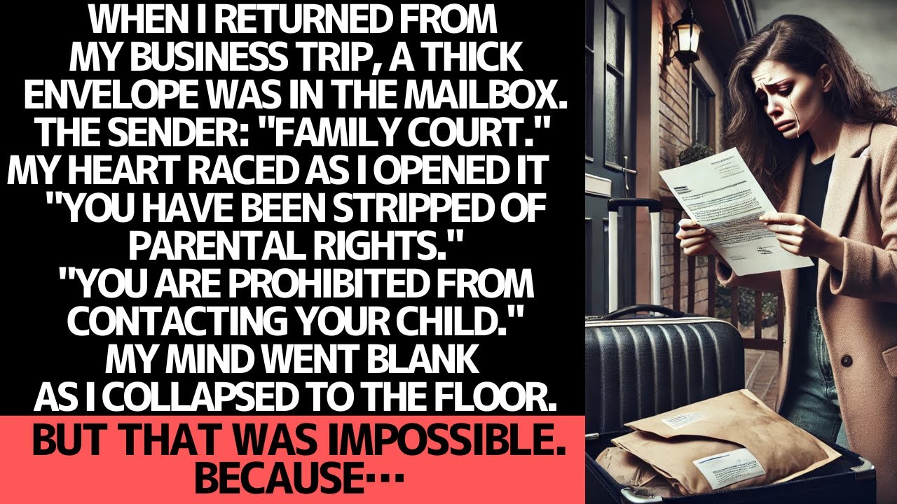 When I returned from my business trip, I lost my parental rights… but that was impossible