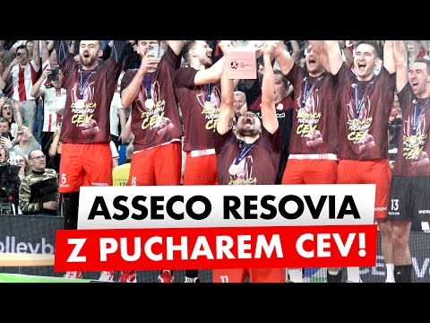 WIDEO: Asseco Resovia sięgnęła po Puchar CEV!