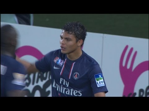 But Thiago SILVA (29' pen) - Paris Saint-Germain - Olympique de Marseille (2-0 / 2012-13