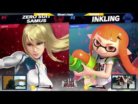 AAAsylum W. Finals naitosharp (Zero Suit Samus, Joker) vs sammm (Inkling)