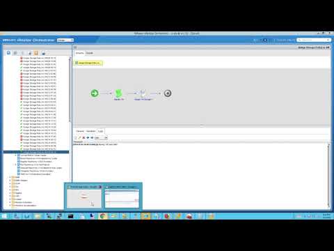 Setting VVol VM Storage Policies with vRealize Orchestrator