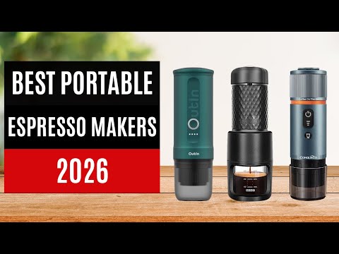 OBKSEB Coffee Maker Machine Portable Hand Pressure Espresso Manual Coffeeware Kitchen Mini Gadgets for Home Travel Outdoor video review thumbnail