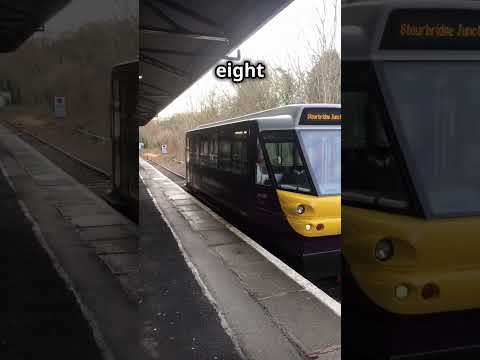 The Shortest Train Ride in the UK  #railway #train #class139 #stourbridge #fyp  #travel