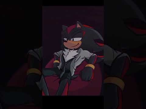 Qué miras shadow? ❤🖤💙 Créditos a: @Syriix_sonex #sonic #sonicthehedgehog #sonadow #shadow #art