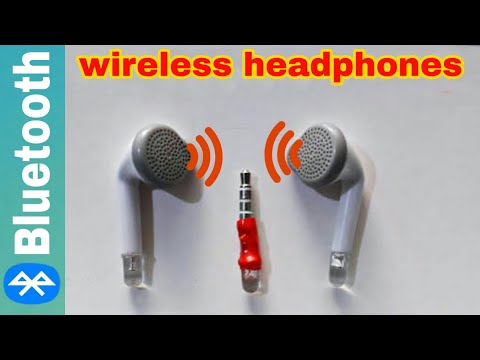 how to make wireless earphones at home with led sensor