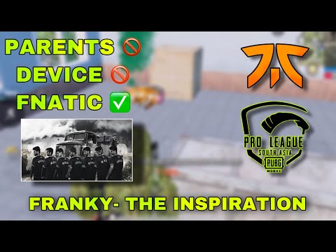 FNATIC FRANKY- JOURNEY OF AN ESPORTS PLAYER (GRIND MOTIVATION 🔥)