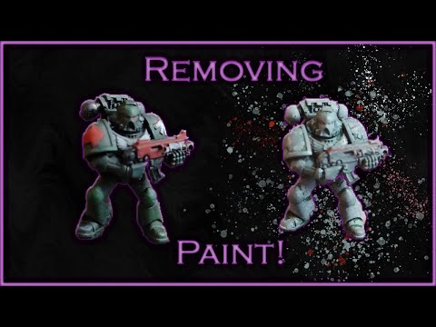 Removing Paint from Minis