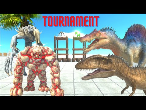 TOURNAMENT - INFERNALS VS CARNIVORE DINOS  - ANIMAL REVOLT BATTLE SIMULATOR