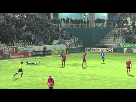 La Liga | Gol de Yuri (3-1) en el SD Ponferradina - CD Mirandés | 09-12-2012 | J17