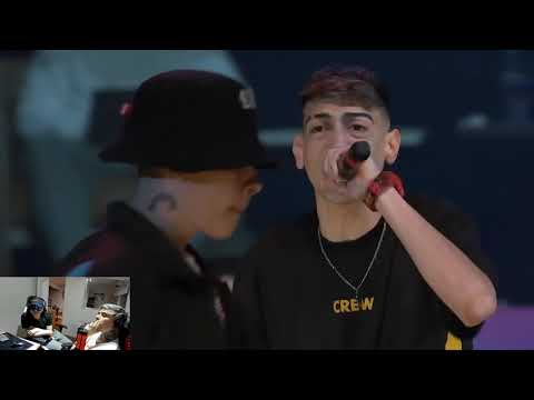 LIT KILLAH Y BIZARRAP REACCIONAN A TRUENO VS STUART - REDBULL 2019