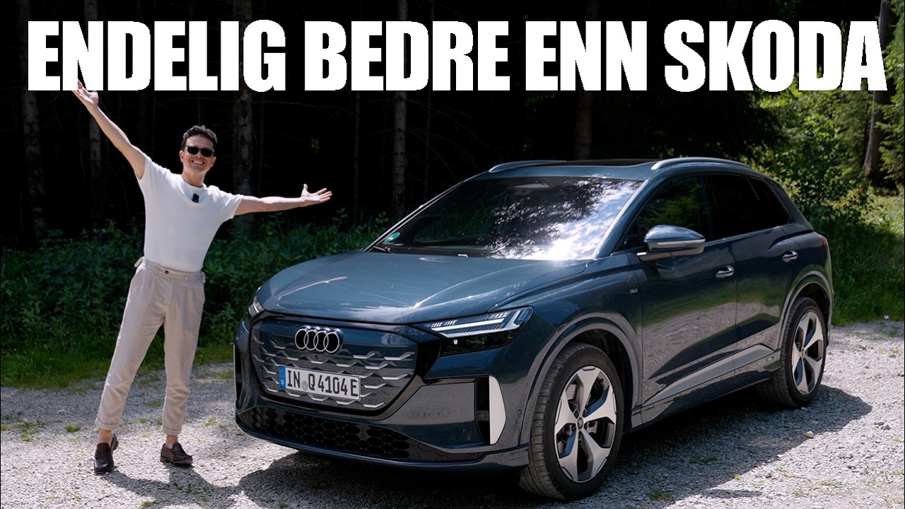 NEW Audi Q4 e-tron | ENDELIG BEDRE ENN SKODA ENYAQ !