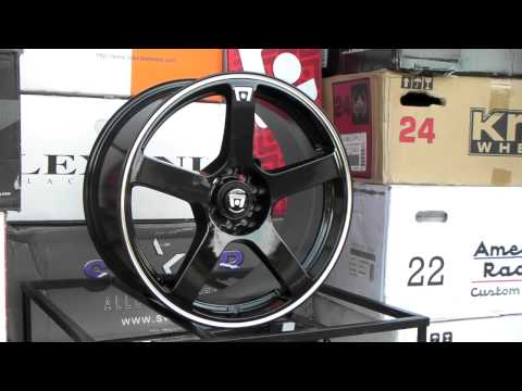 www.DUBSandTIRES.com Motegi Racing wheels MR116 18 Inch Black Machine Rims Racing Tuner Wheels