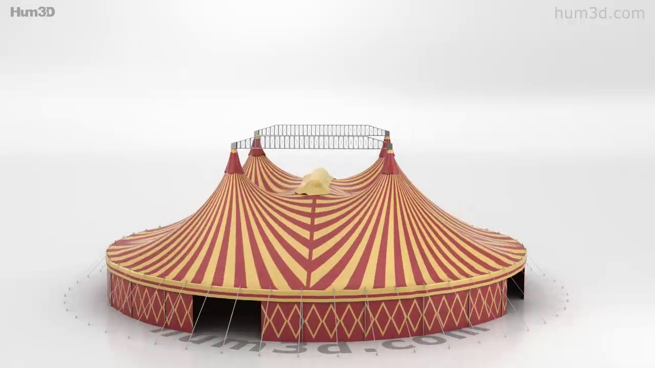 Circus Tent 3D model by 3DModels.org