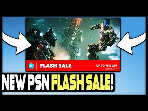 NEW PSN FLASH SALE LIVE RIGHT NOW - GREAT PS4 GAME DEALS!