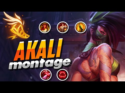 AKALI MONTAGE | BEST AKALI PLAYS S9 | INSANE OUTPLAYED