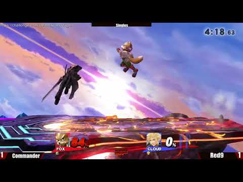 SmashaPalooza 41: Winners Semis - Commander (Sheik, Fox) vs CB| Red9 (Cloud)