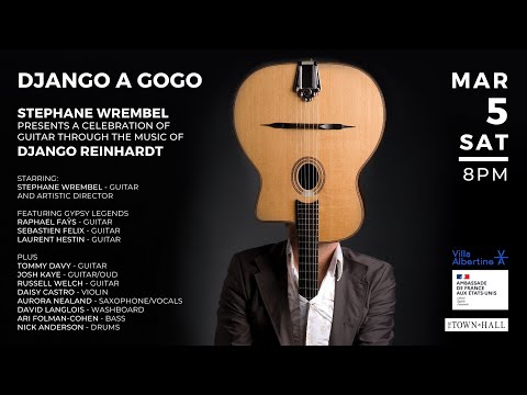 Django A Gogo - Saturday, March 5 at The Town Hall