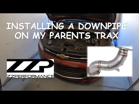 2017 CHEVY TRAX 1.4 DOWNPIPE INSTALL #ZZPERFORMANCE #DOWNPIPE