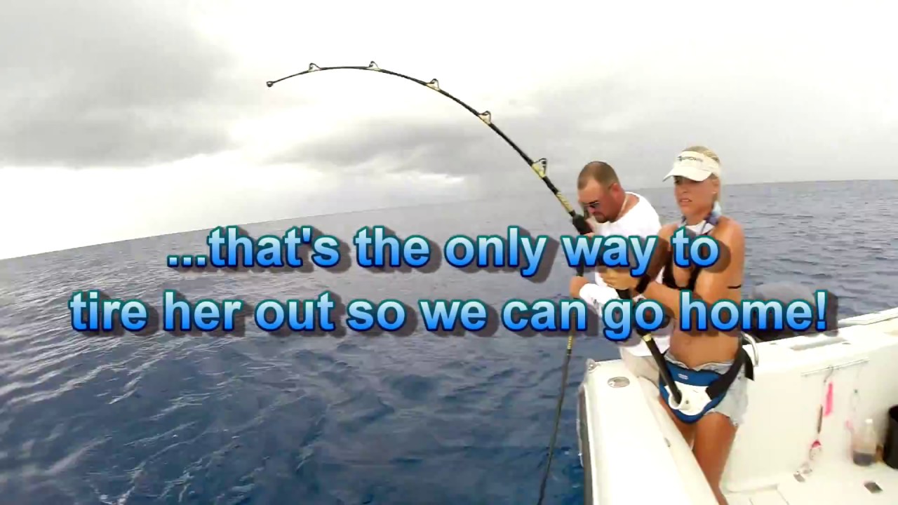 Bahamas big snapper & shark fishing gopro video