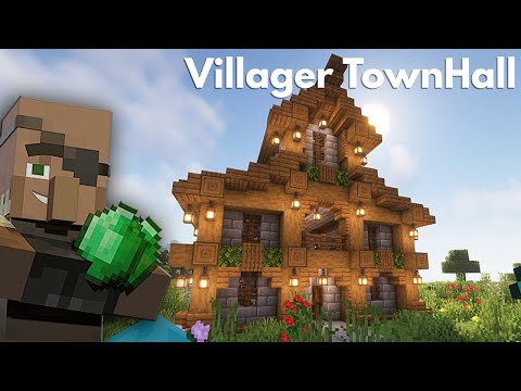 Insane Minecraft Build: Ultimate Villager Townhall