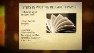 10 Simple Steps of Writing a Research Paper