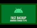 How To Quickly Copy ALL Data Off An Android Phone BACKUP