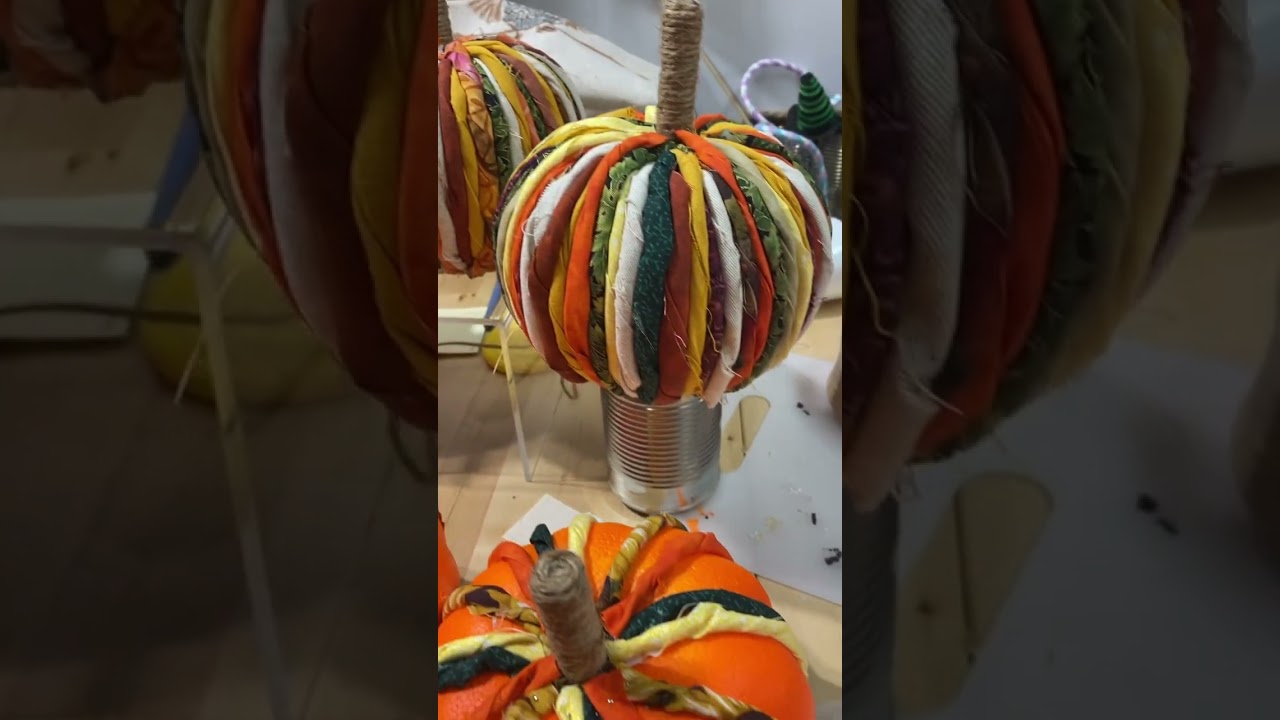 Getting ready for fall! #myfavorite #sewist #art #pumpkins #diycrafts #sewingideas #fall