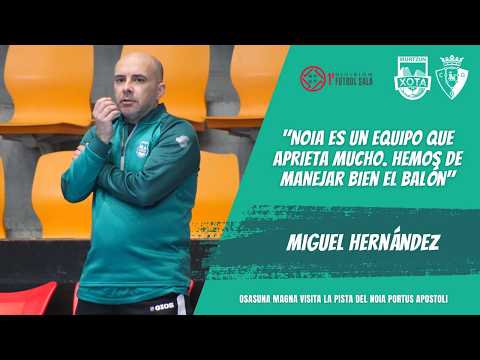 Osasuna Magna busca consolidar su racha positiva en la difícil visita al Noia Portus Apostoli