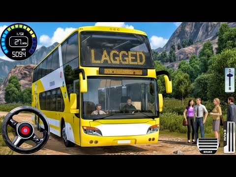 Real Offroad Heavy Bus Transport Simulator 3D - Bus Games 2025 - Bus Game Andriod Gameplay