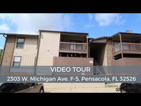 2303 Michigan Ave  F5 Video Tour, Pensacola Rental