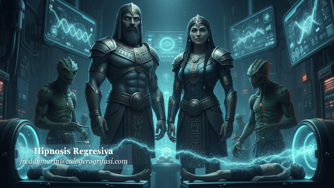 1032-ES Cielo, Enki y Enlil gestación primeros humanos - Freddy Marin HIpnosis Regresiva